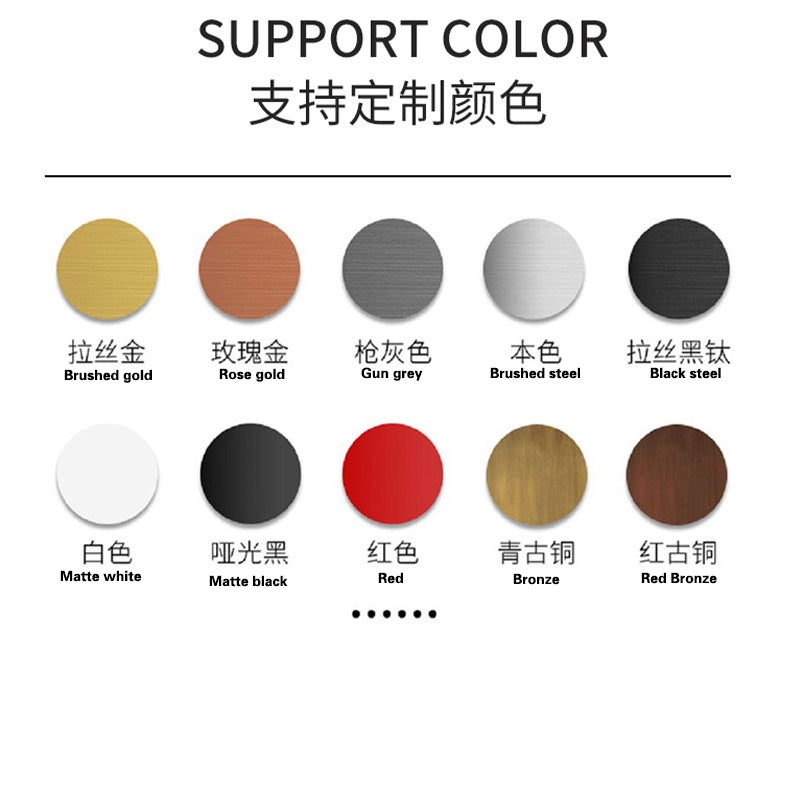 15.7" Round Hollow Pedestal Bathroom Sink - Premium Stainless Steel Basin