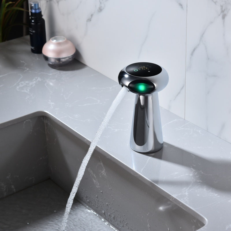 AI Smart Voice Control Bathroom Faucet - 2025 Intelligent Basin Tap with Voice Commands