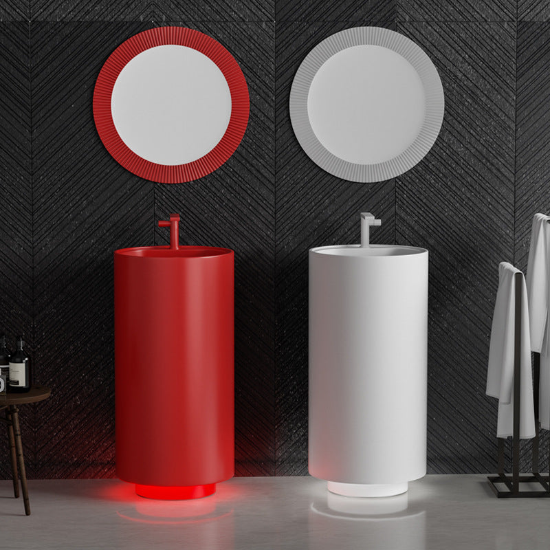 Fashiona Modern Bathroom Sink Easy Clean PVD Surface