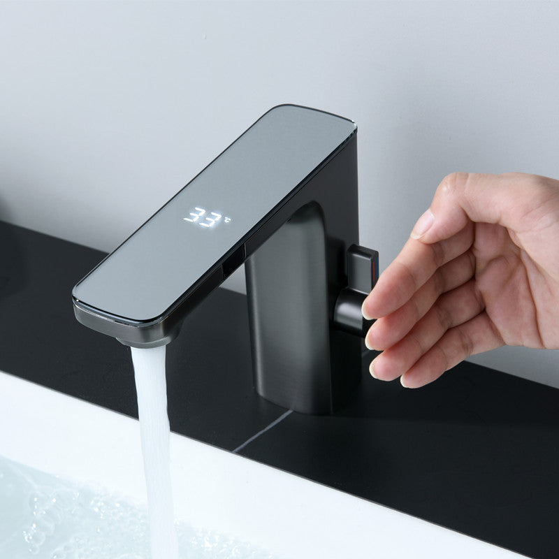 Automatic Touchless Bathroom Faucet - Motion Sensor Commercial Grade with Temperature Control
