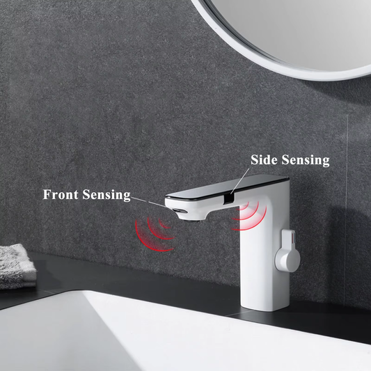 Automatic Touchless Bathroom Faucet - Motion Sensor Commercial Grade with Temperature Control