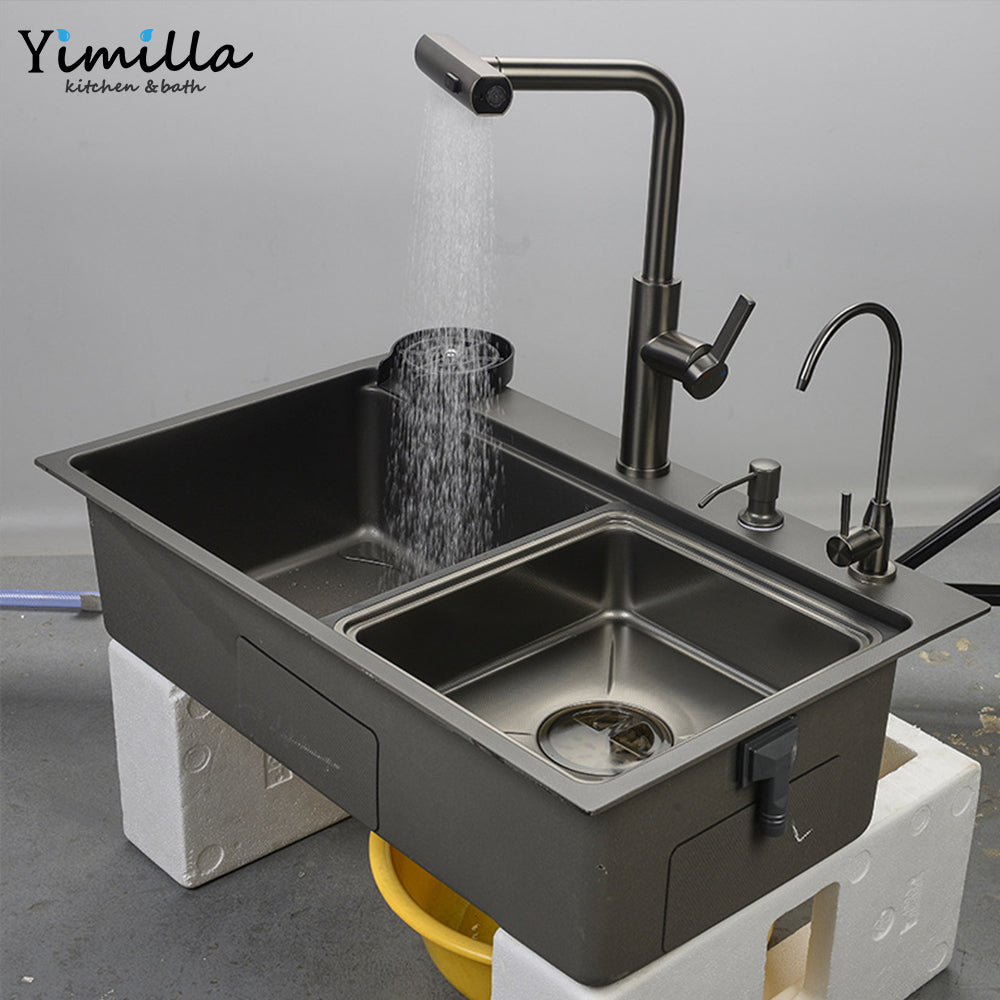 Premium 304 Stainless Steel Undermount Kitchen Sink - Professional Grade