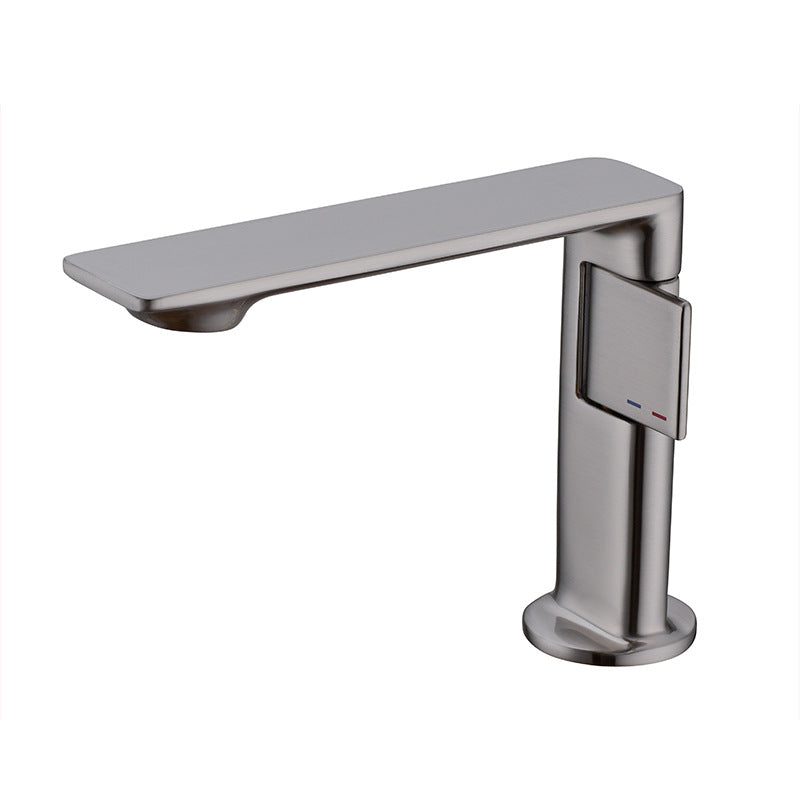 Modern Brass Basin Faucet - Contemporary Bathroom Vanity Tap Mixer with Premium Finish