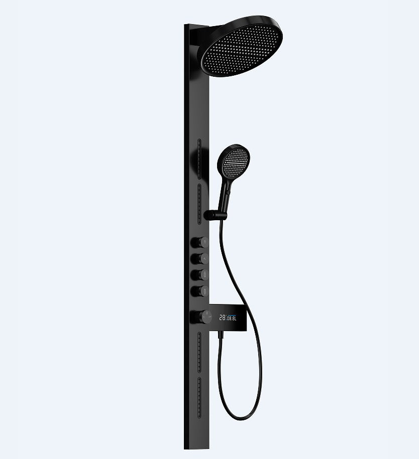Luxury Multi-Function Shower Panel System with Rainfall Showerhead