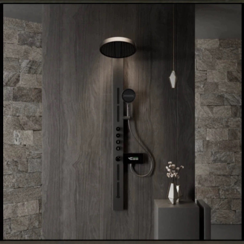 Luxury Multi-Function Shower Panel System with Rainfall Showerhead