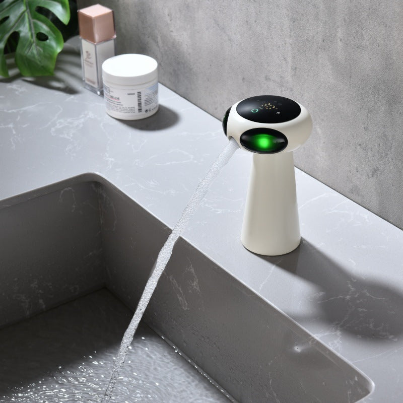 AI Smart Voice Control Bathroom Faucet - 2025 Intelligent Basin Tap with Voice Commands