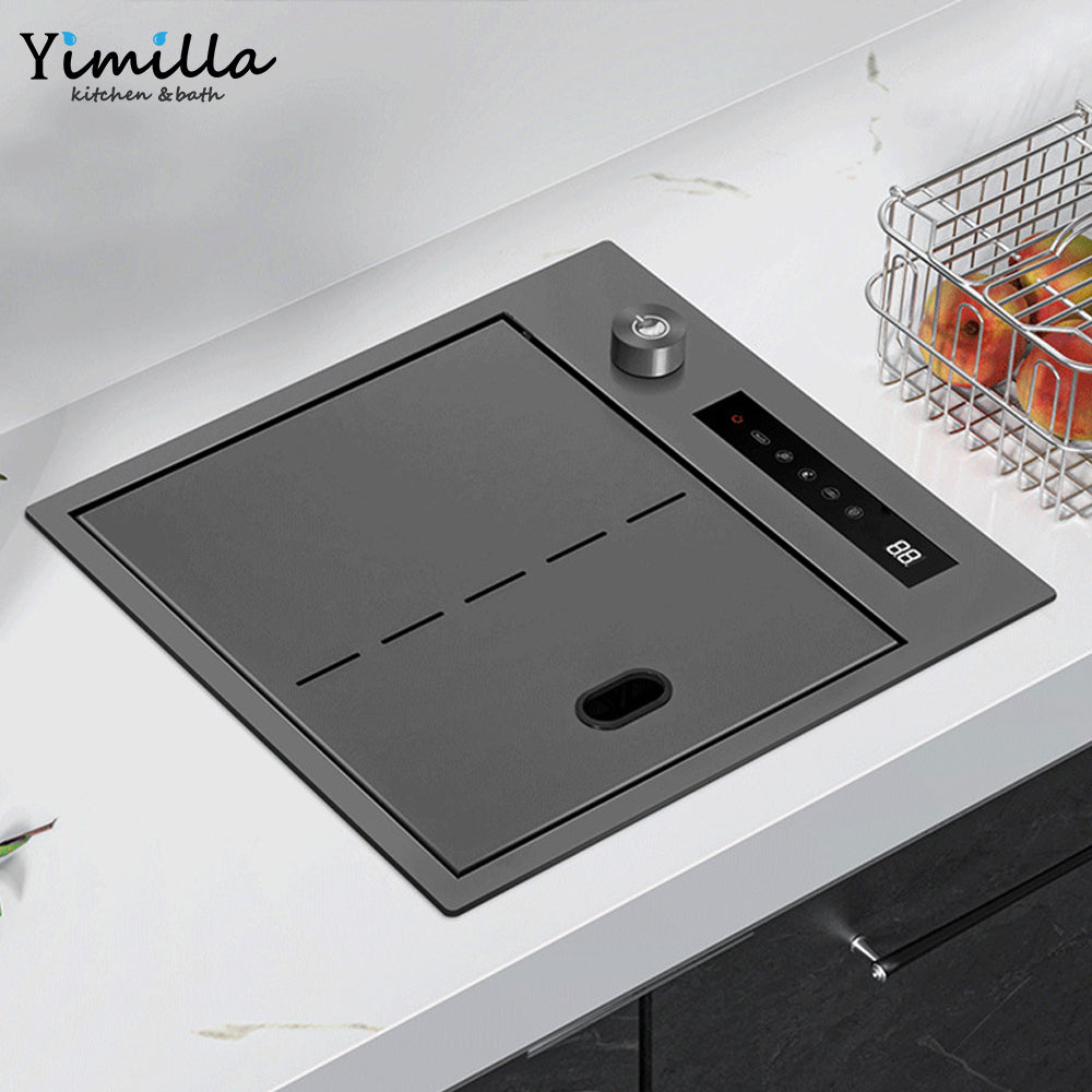 Smart Ultrasonic Bar Sink - 304 Stainless Steel Undermount Kitchen Sink with Intelligent Cleaning