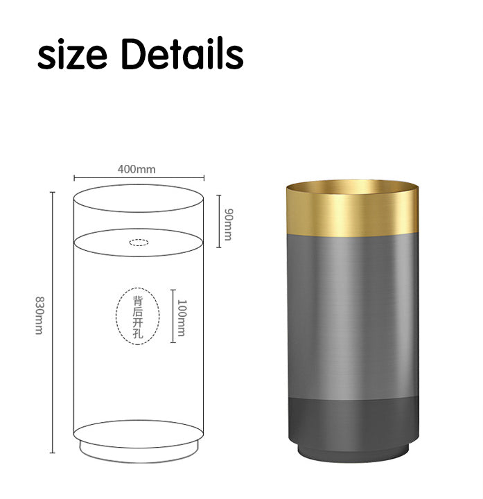 Premium SUS304 Stainless Steel Round Pedestal Bathroom Sink - Modern Freestanding Design