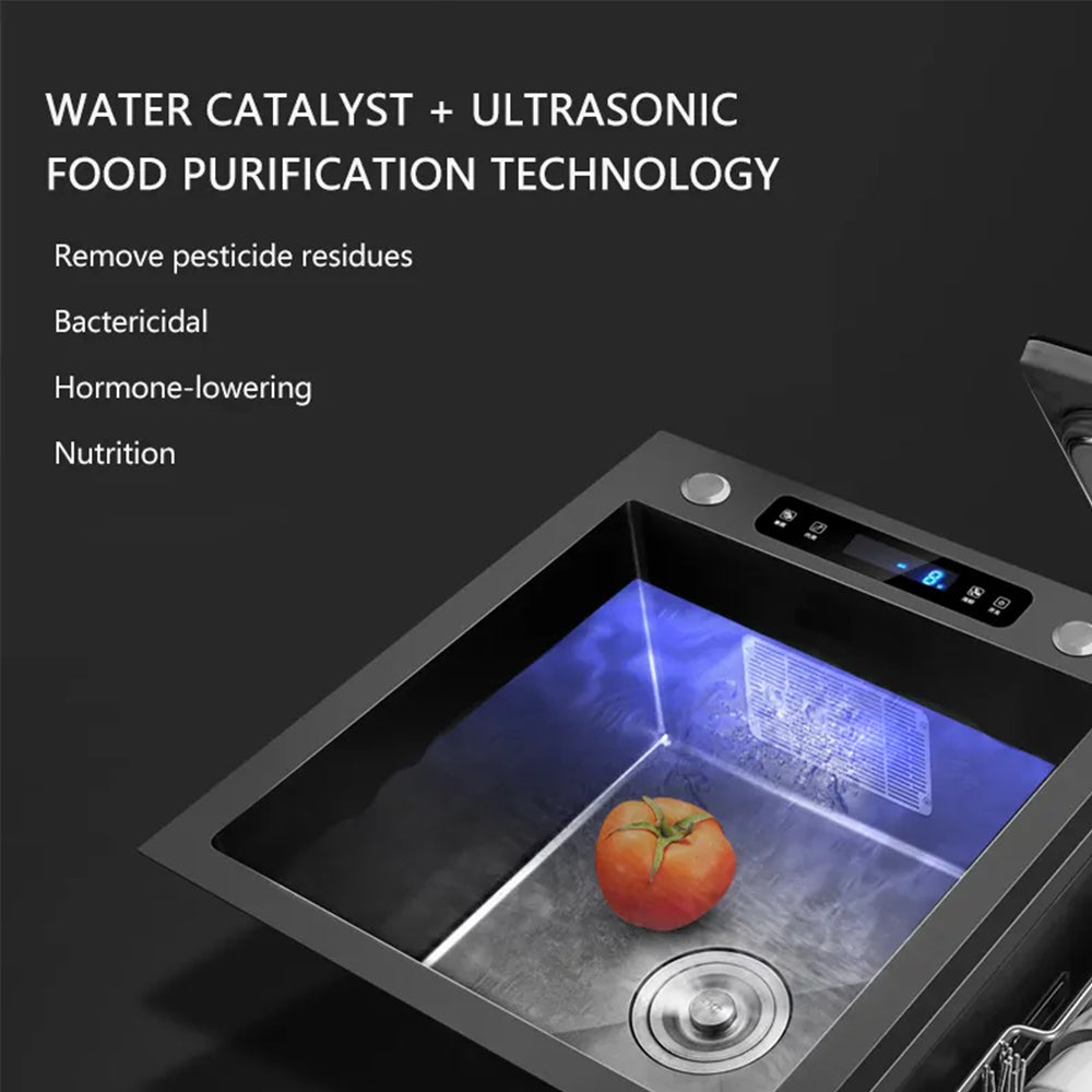 European Style Smart Kitchen Sink Ultrasonic Dishwasher - Yimilla Kitchen Appliances
