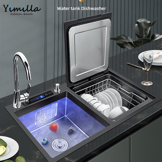 European Style Smart Kitchen Sink Ultrasonic Dishwasher - Yimilla Kitchen Appliances