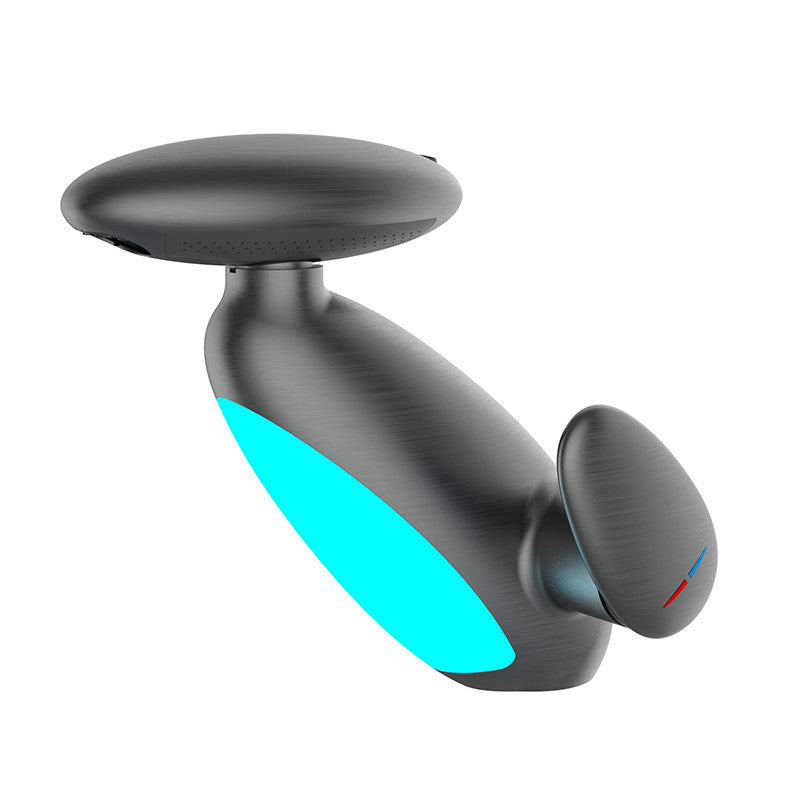Smart LED Bathroom Faucet - 360° Rotating Pull-Out Basin Tap with Temperature Display