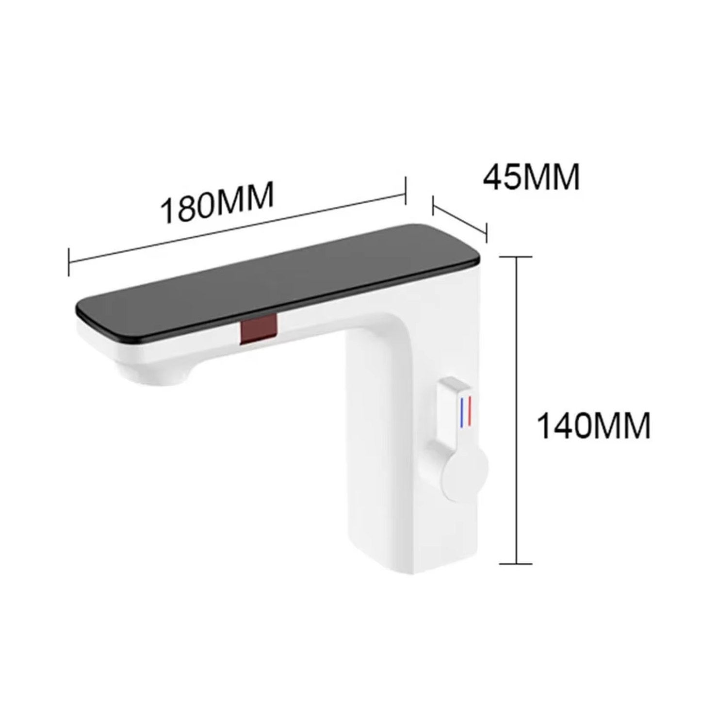 Automatic Touchless Bathroom Faucet - Motion Sensor Commercial Grade with Temperature Control