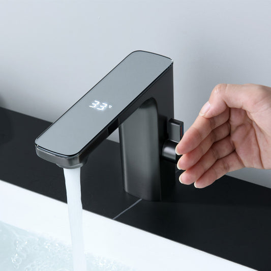 Automatic Touchless Bathroom Faucet - Motion Sensor Commercial Grade with Temperature Control