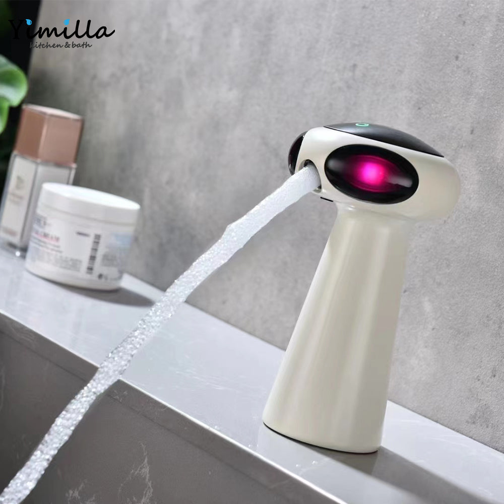 AI Smart Voice Control Bathroom Faucet - 2025 Intelligent Basin Tap with Voice Commands