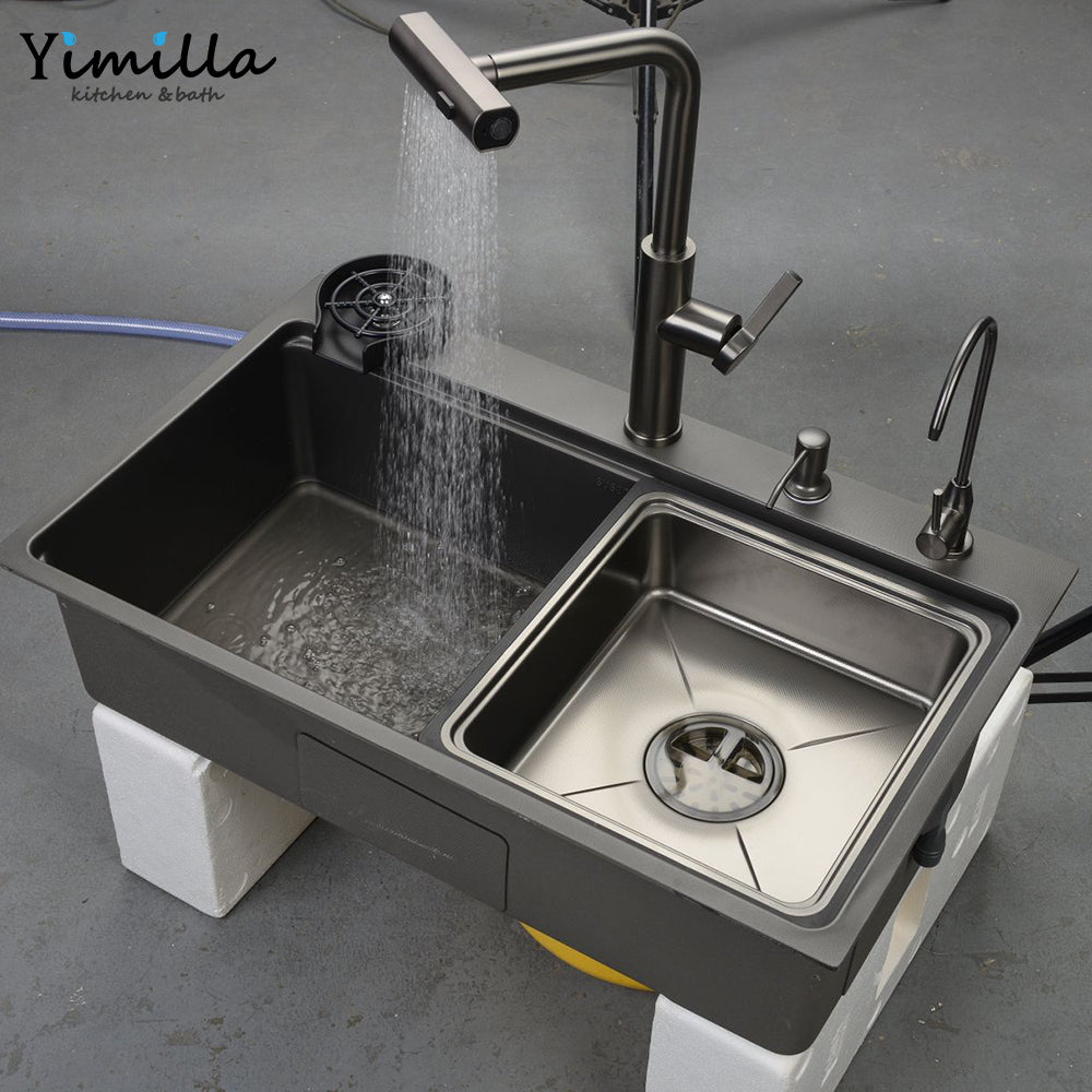 Premium 304 Stainless Steel Undermount Kitchen Sink - Professional Grade