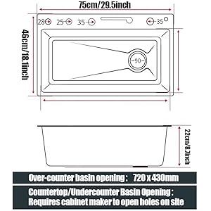 Professional Grade AI Voice Control Kitchen Sink - Large Size Smart Sink