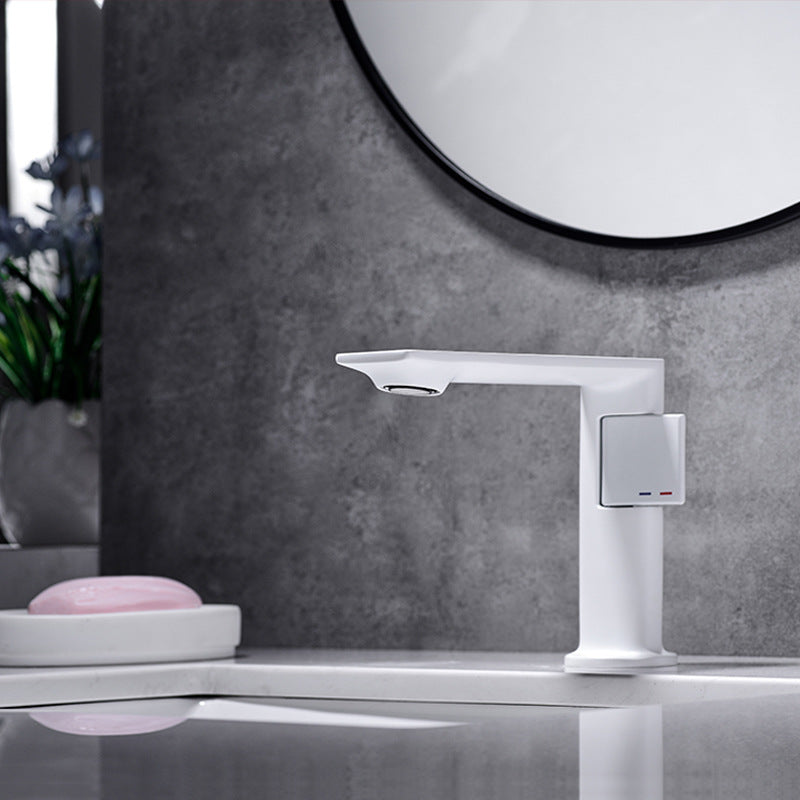 Modern Brass Basin Faucet - Contemporary Bathroom Vanity Tap Mixer with Premium Finish